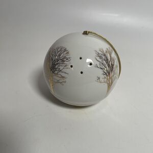Vintage Pomander Potpourri Ball Porcelain Andre Richard Japan Ornament 3”